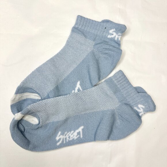 NEW 5 Pairs Mens No Show Sock Classic 70% Cotton Mesh Colorful Size 6-12 L Sport - Picture 5 of 11